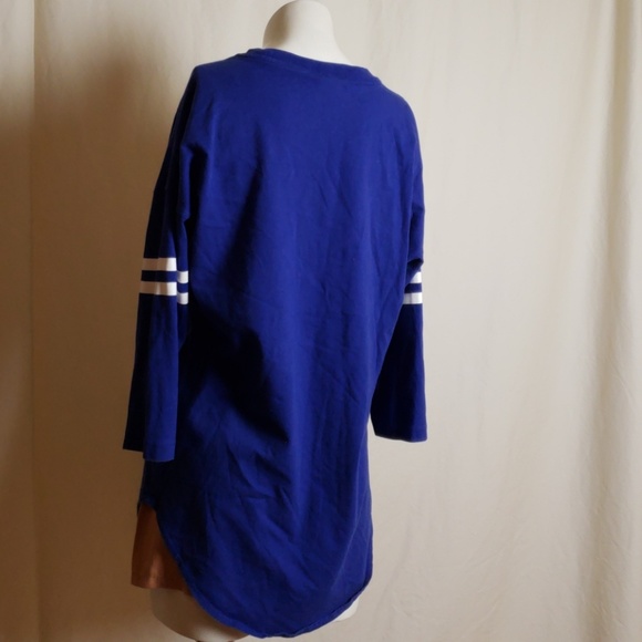 Nike Blue Quarter sleeve Sz M "Just do it" 95 - Picture 8 of 9